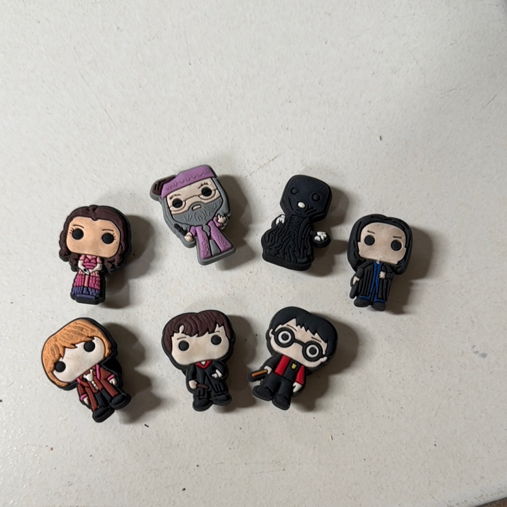 Bundle of 7 Harry Potter Crocs Jibbitz Charms
